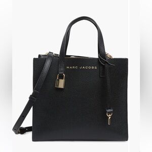 Marc Jacobs Mini Grind Coated Leather Tote EUC